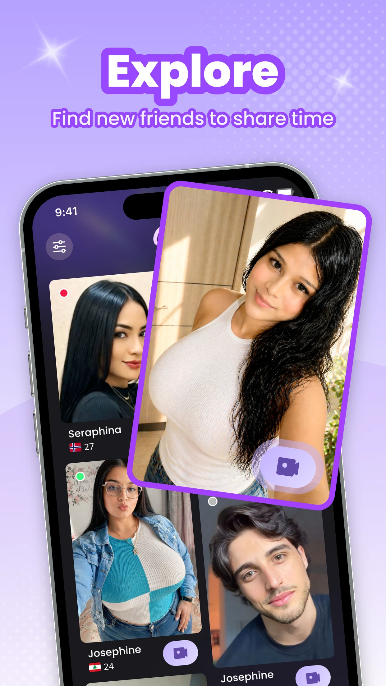 Cici - Casual Chat & Relax screenshot